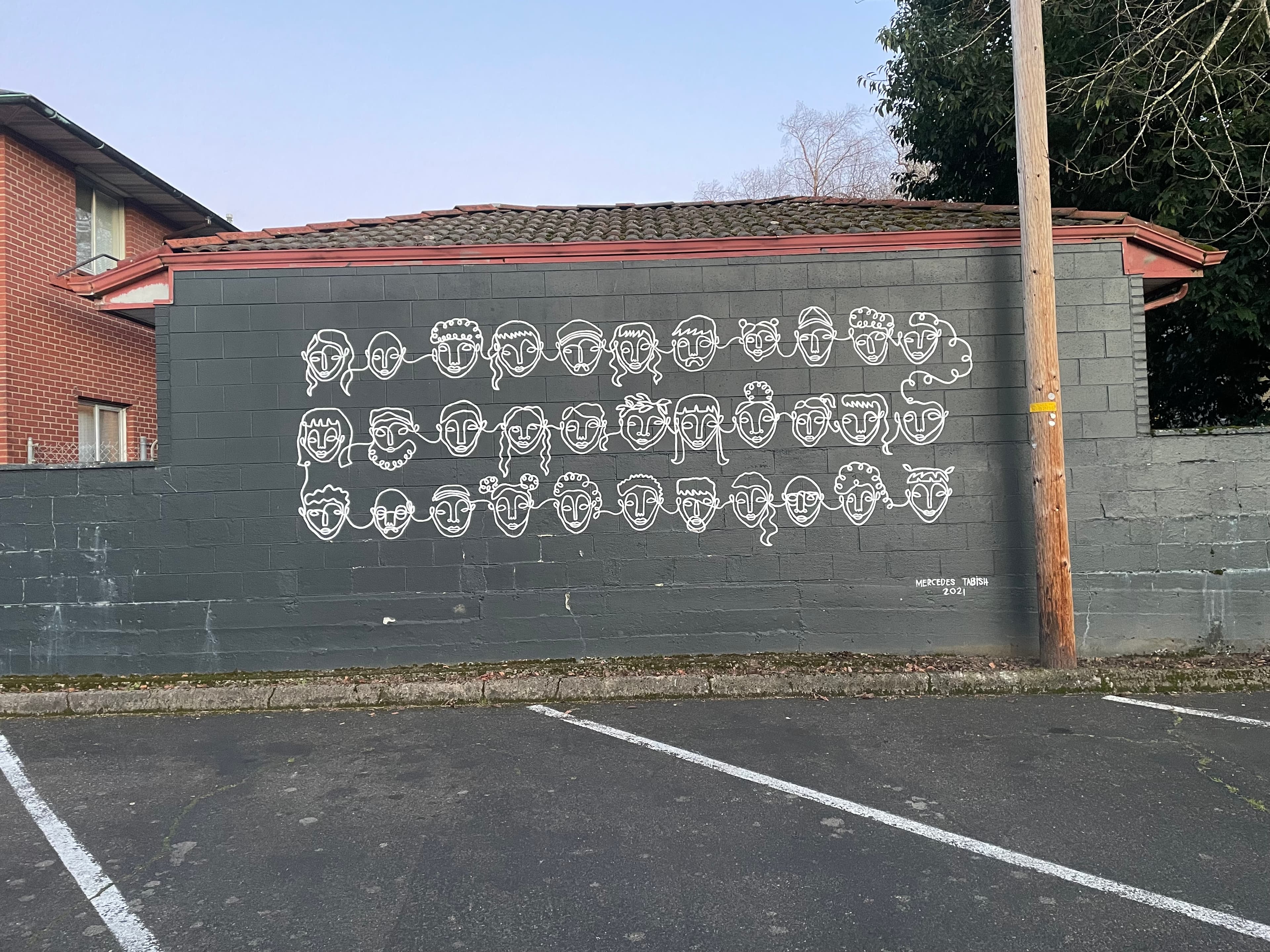 Mural of Faces