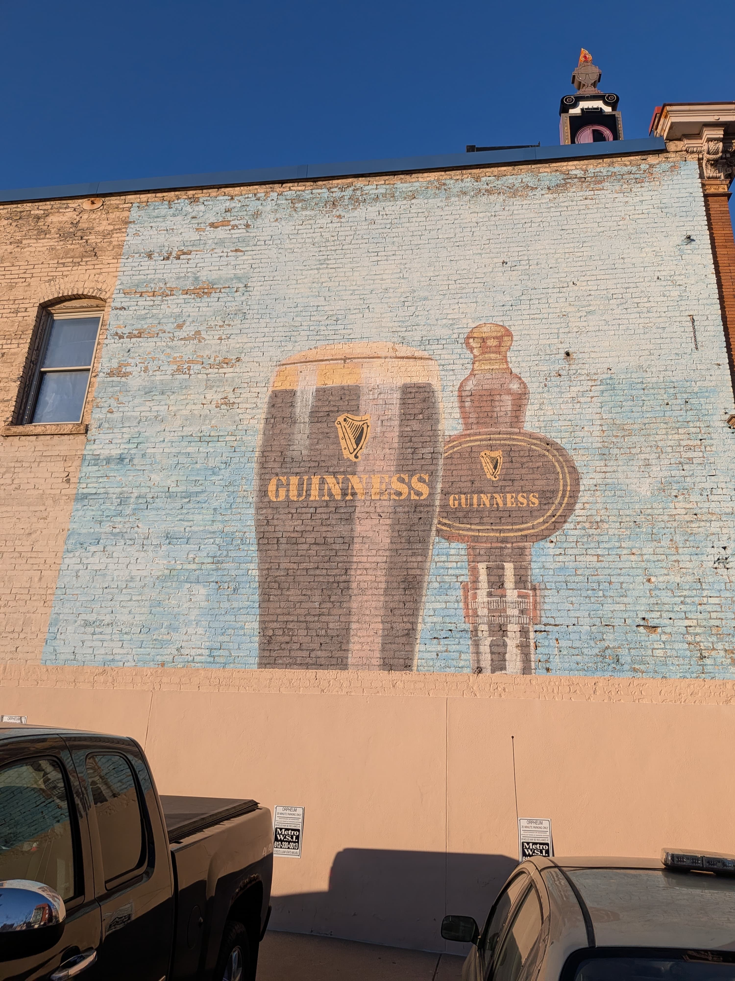 Guinness mural