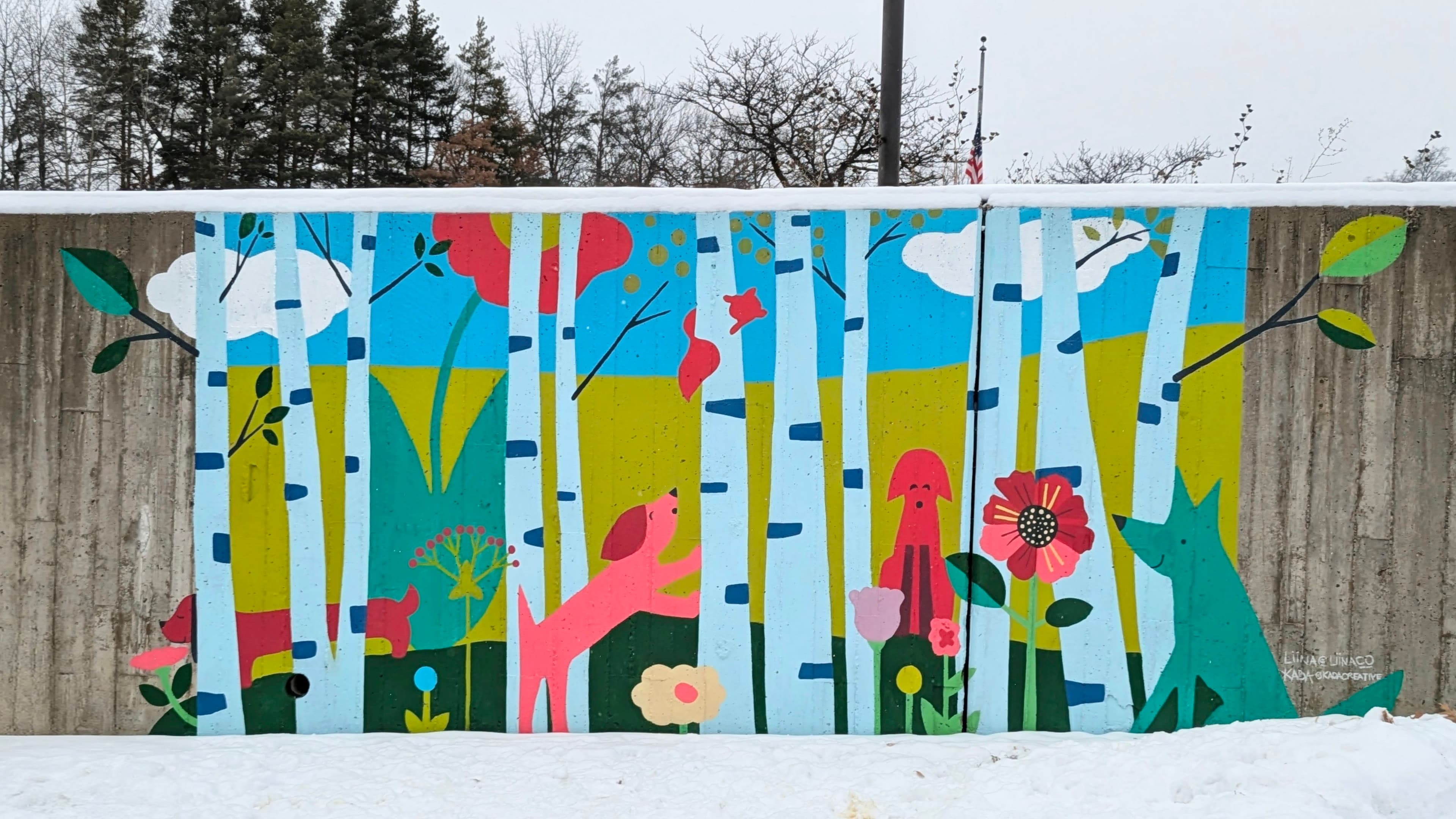 Unmapped Brewing Dog Potty Zone mural