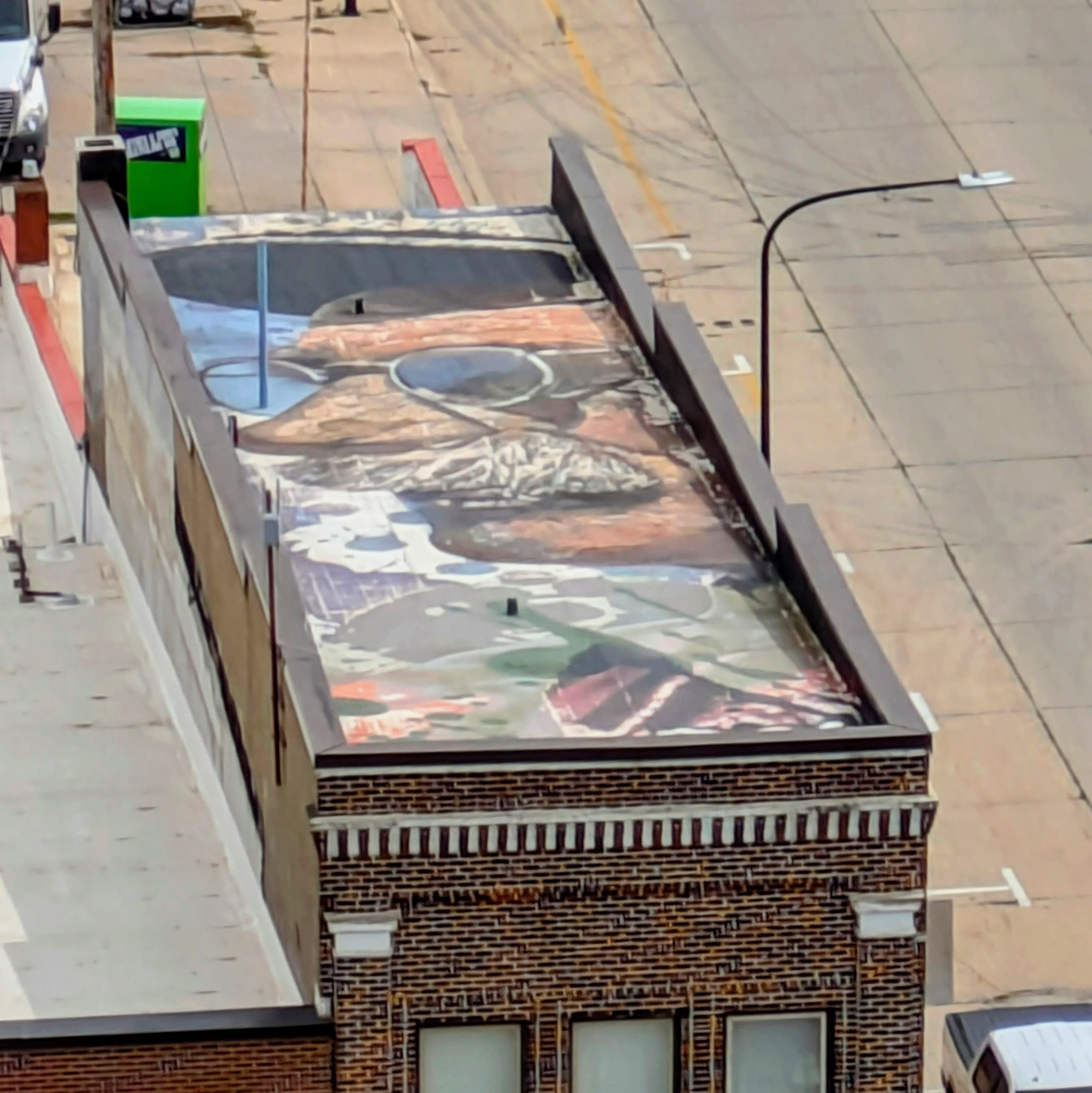 Bespectacled Rooftop Man