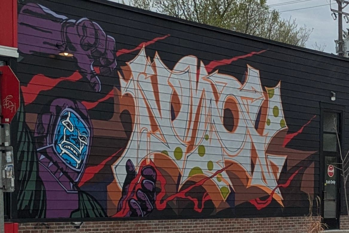 Tender Lovin' Chix mural