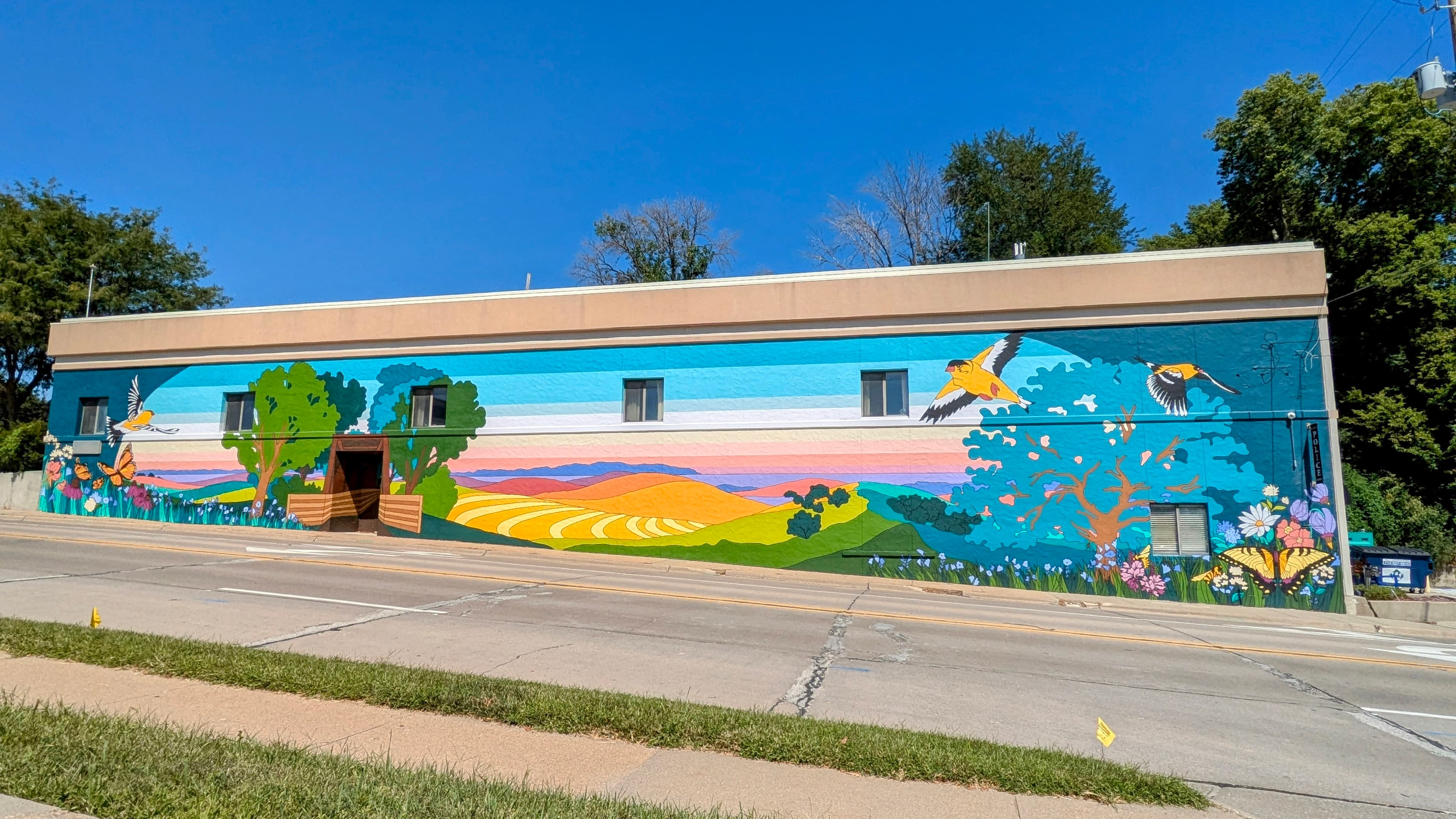 Loess Hills Scenic Byway mural