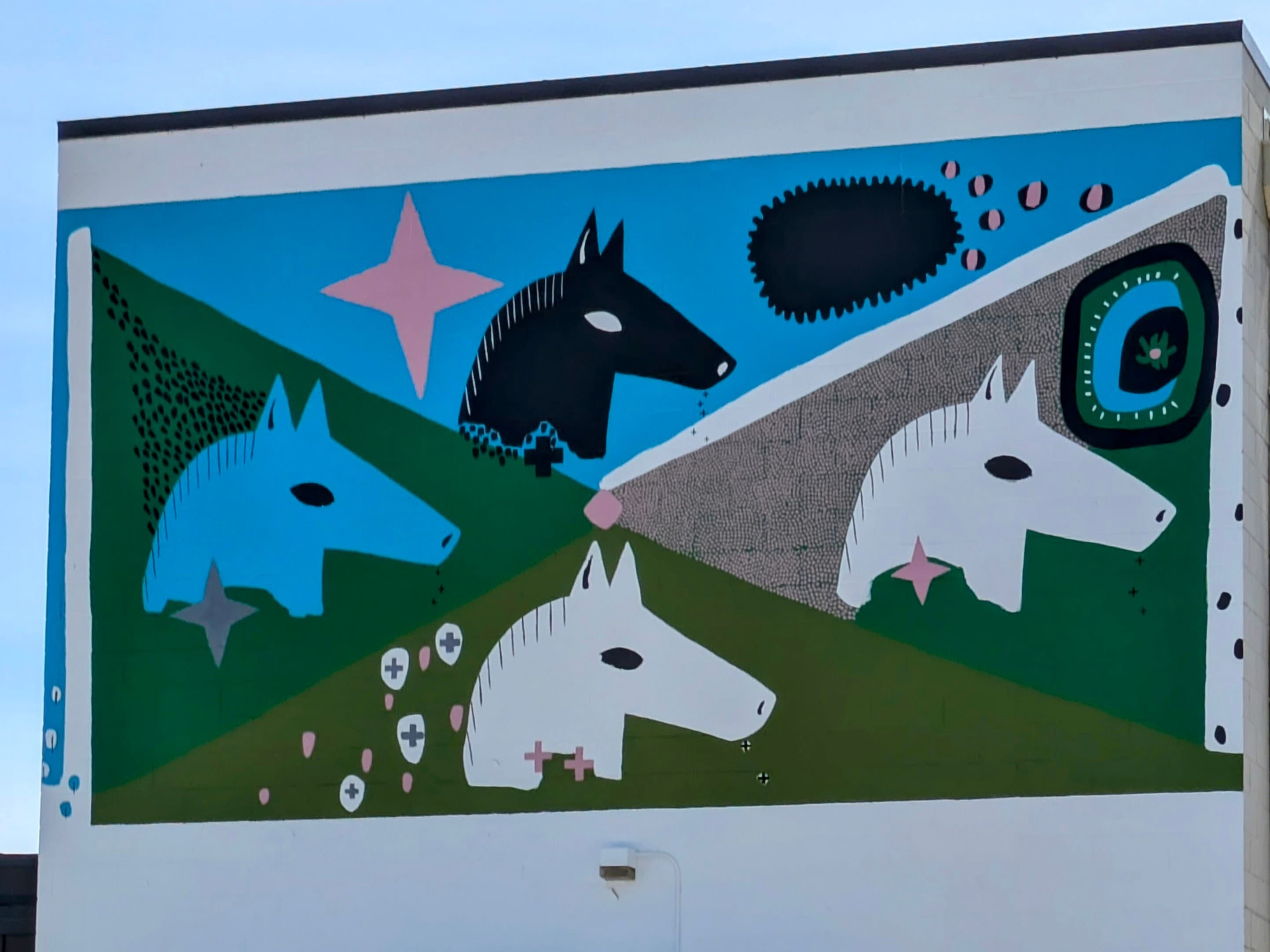 Williams Cleaners -north wall