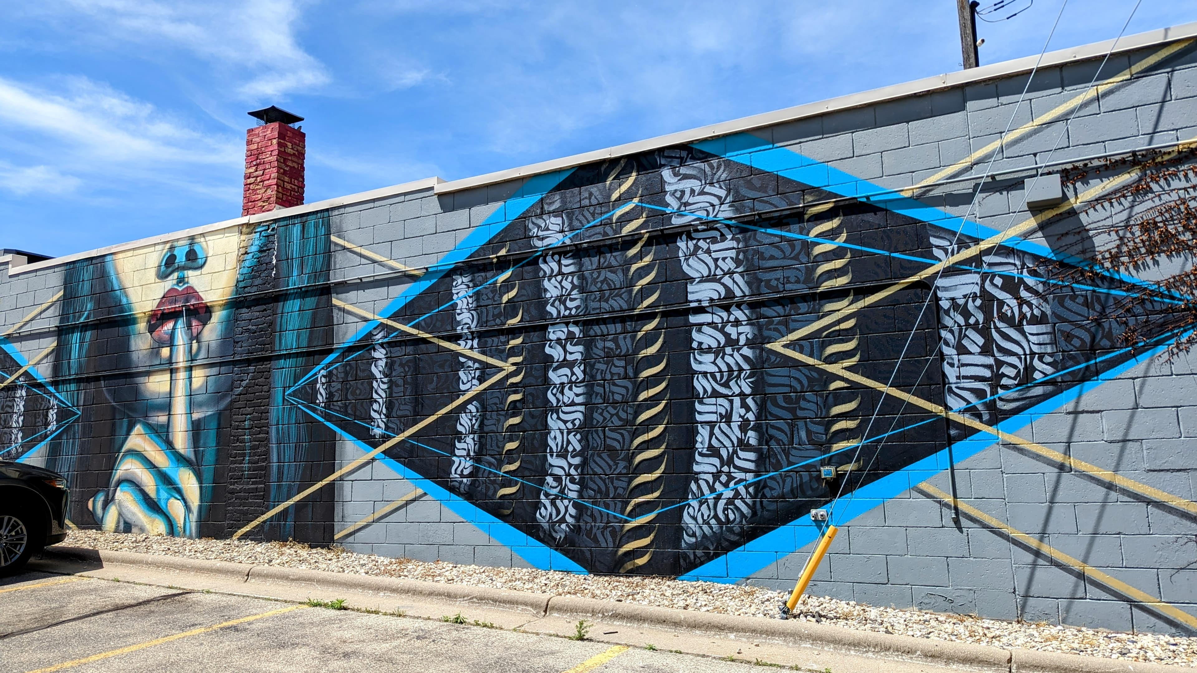 3838 Atwood mural