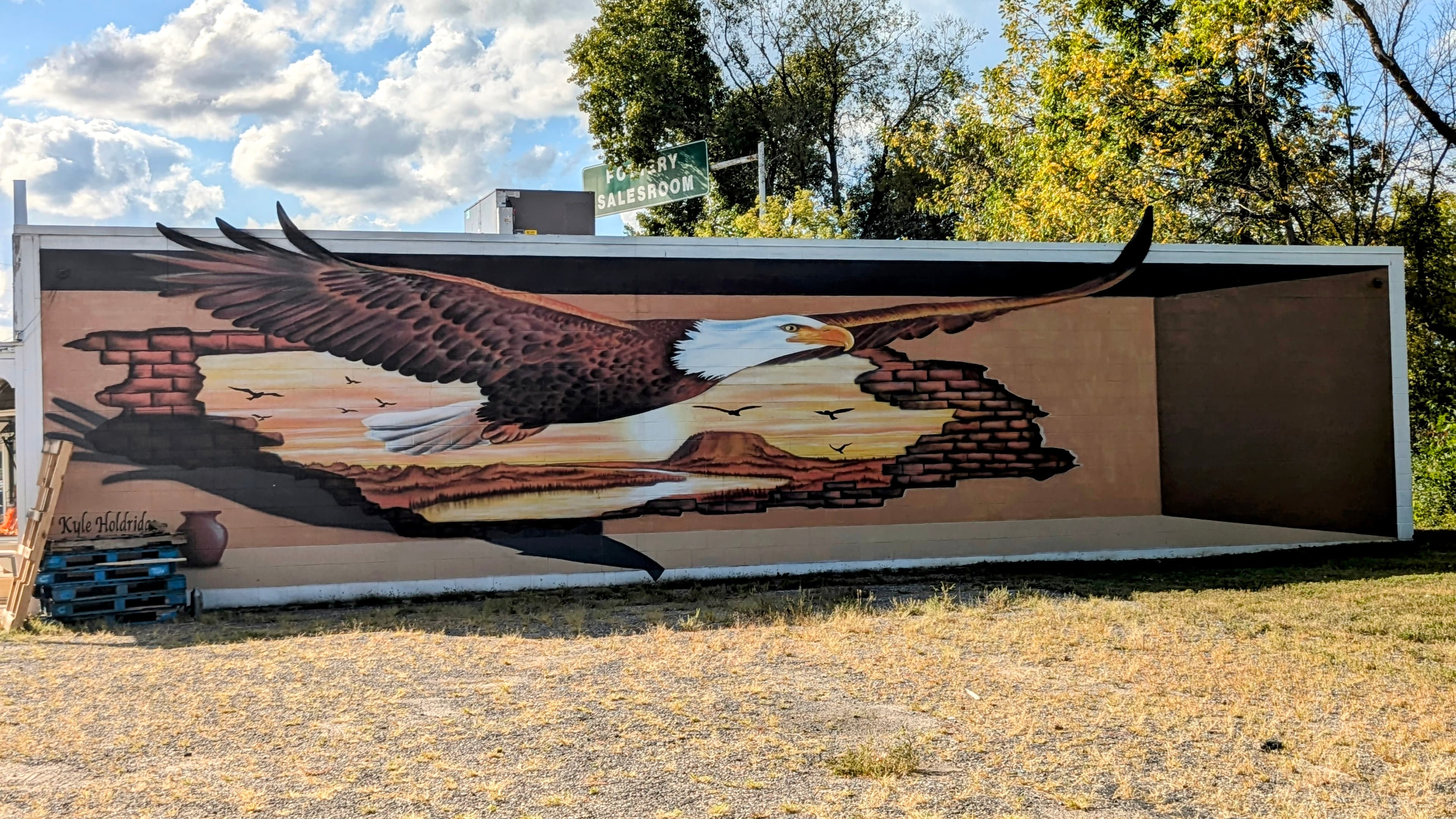 West End 3D Eagle
