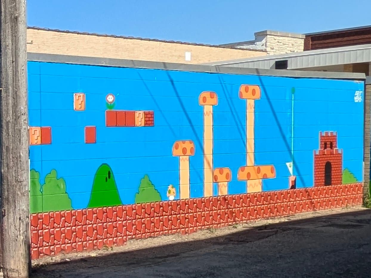 Super Mario - Albert Lea Art Walk