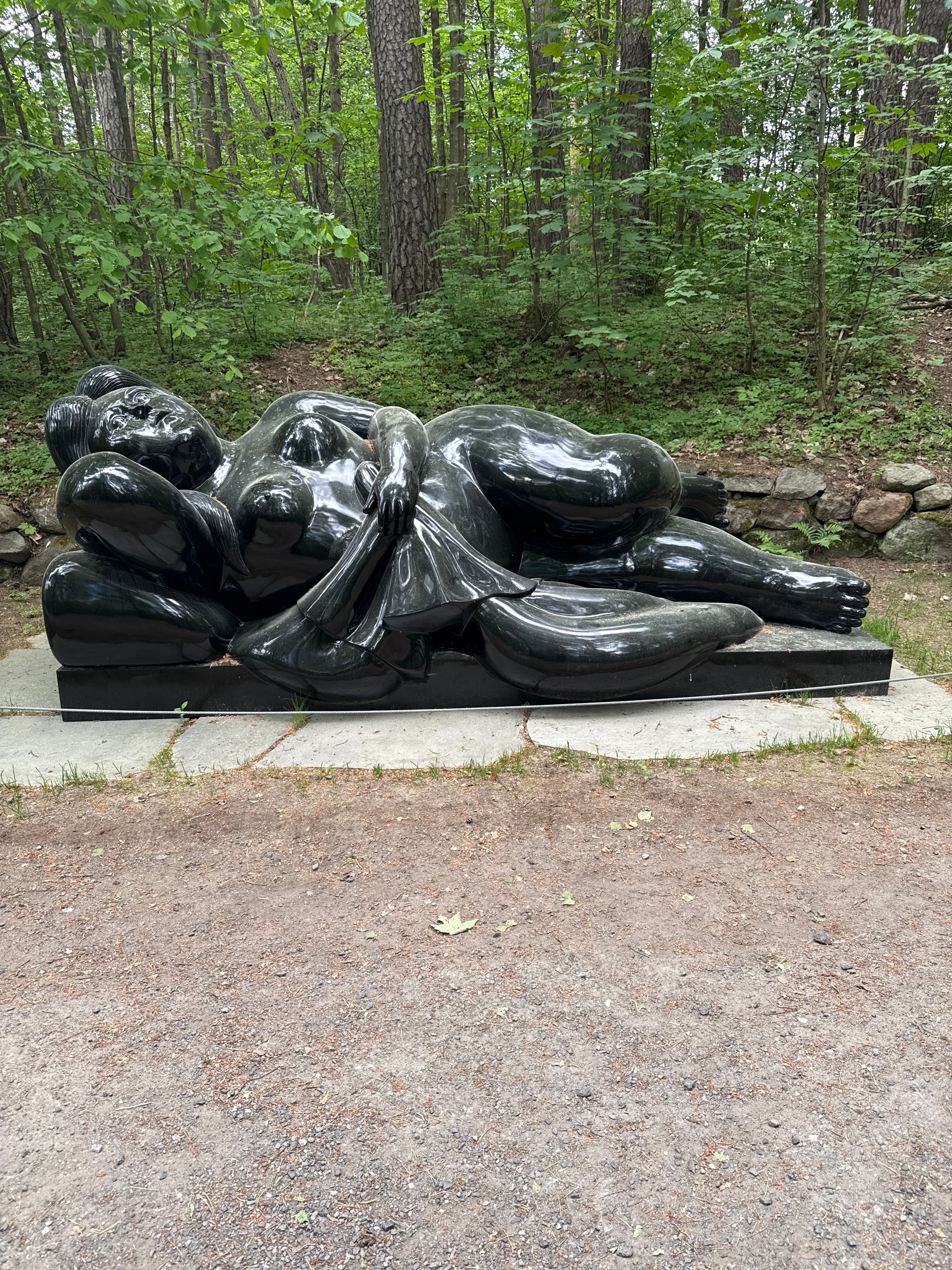 Reclining woman