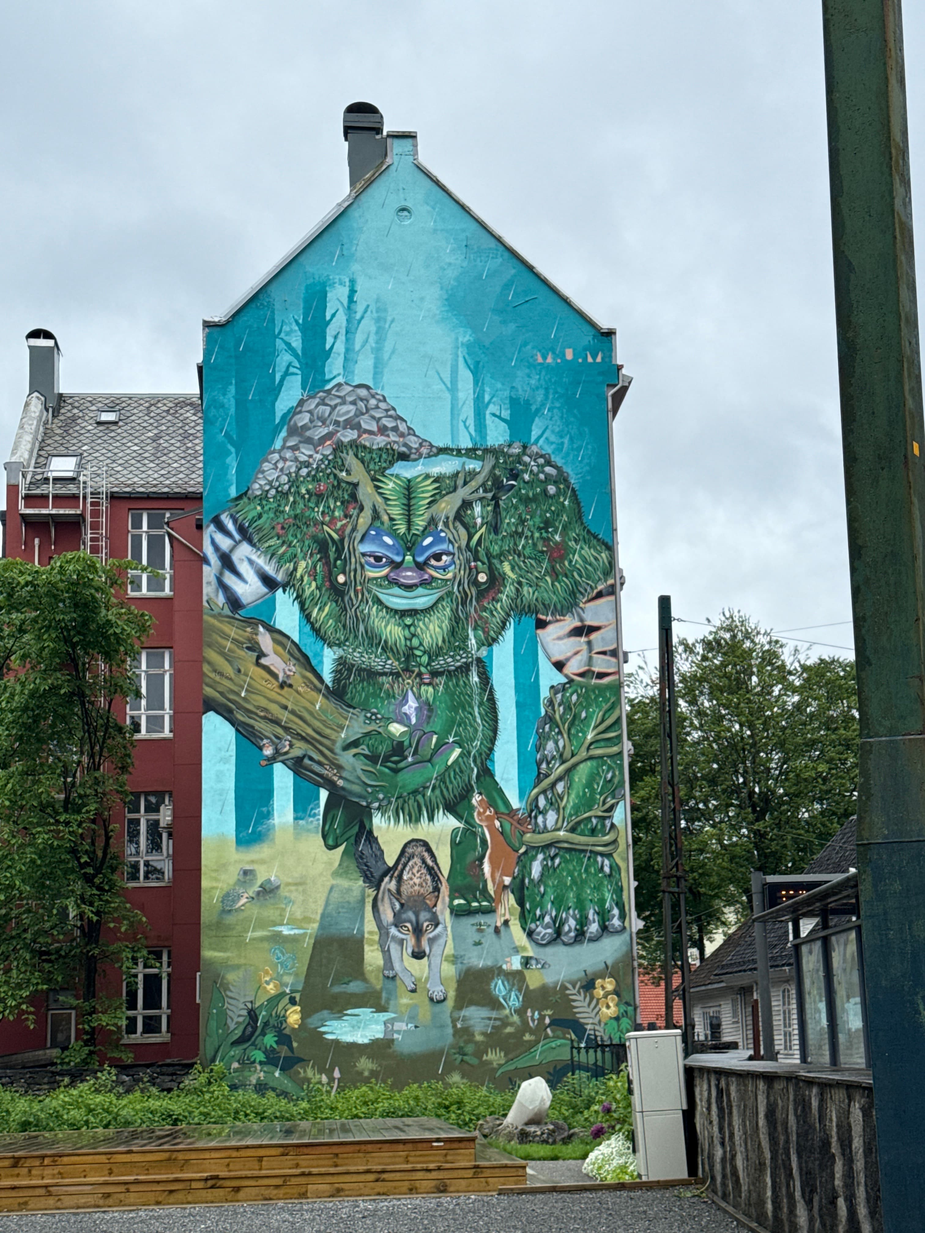 Monster mural