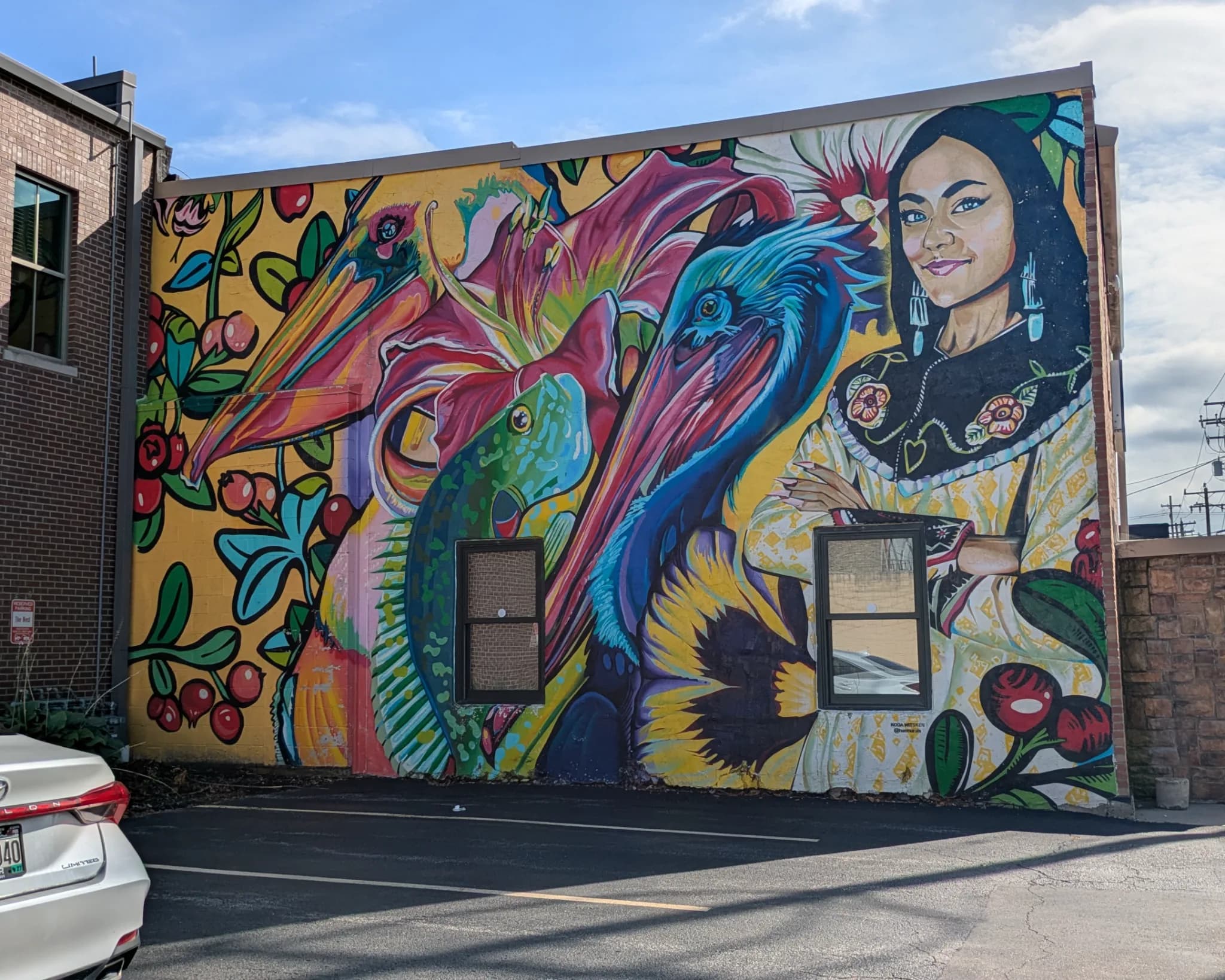 Oneida mural - Green Bay